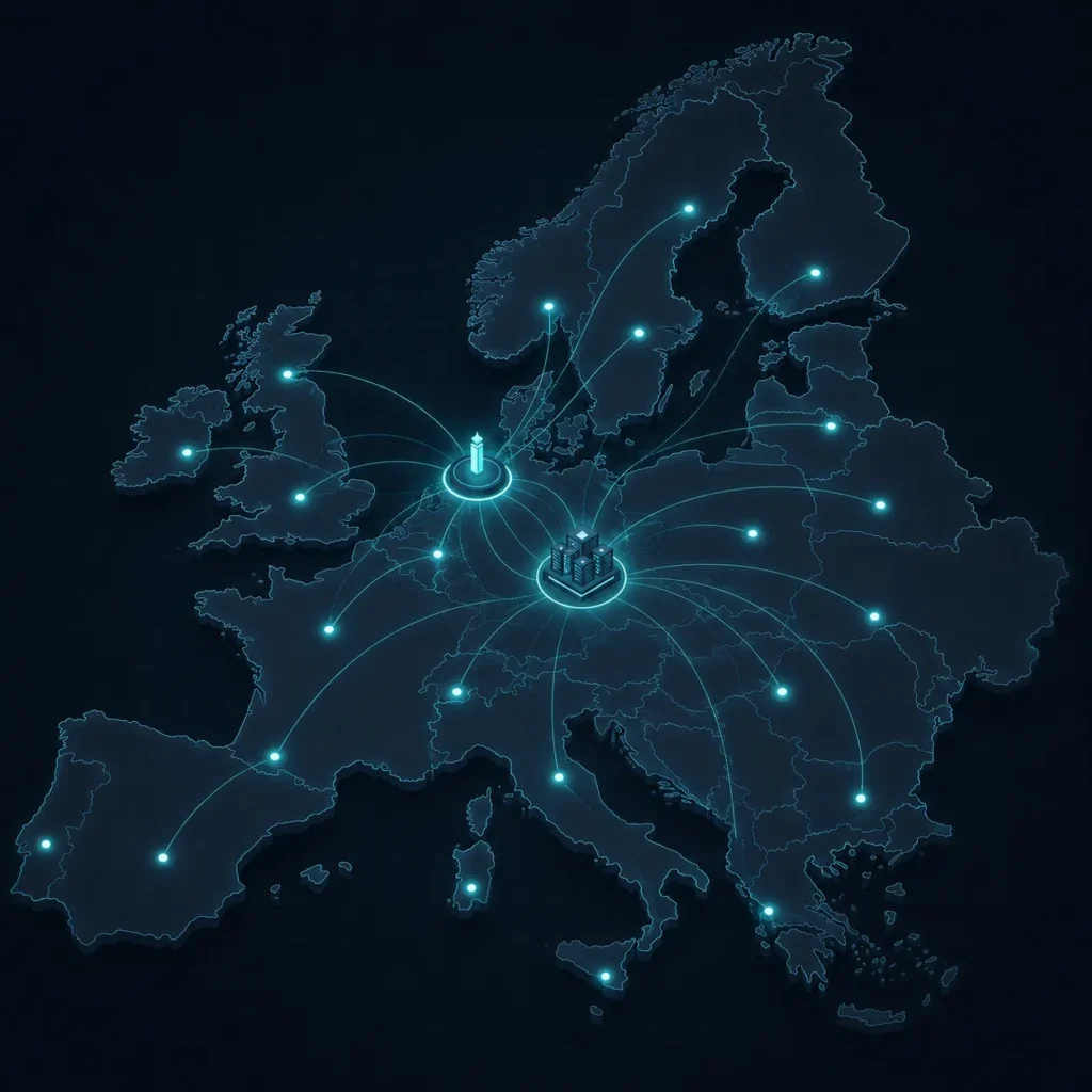 Elecrest europ map